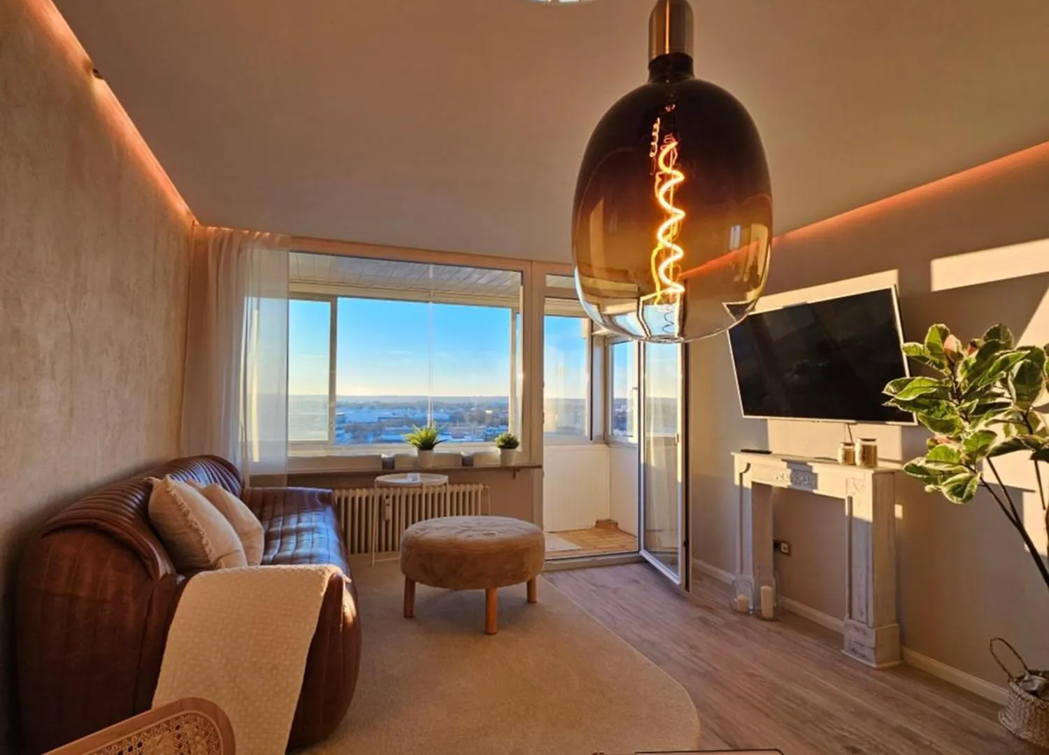 Apartment Stylische Sunset-Wohnung Augsburg Germany